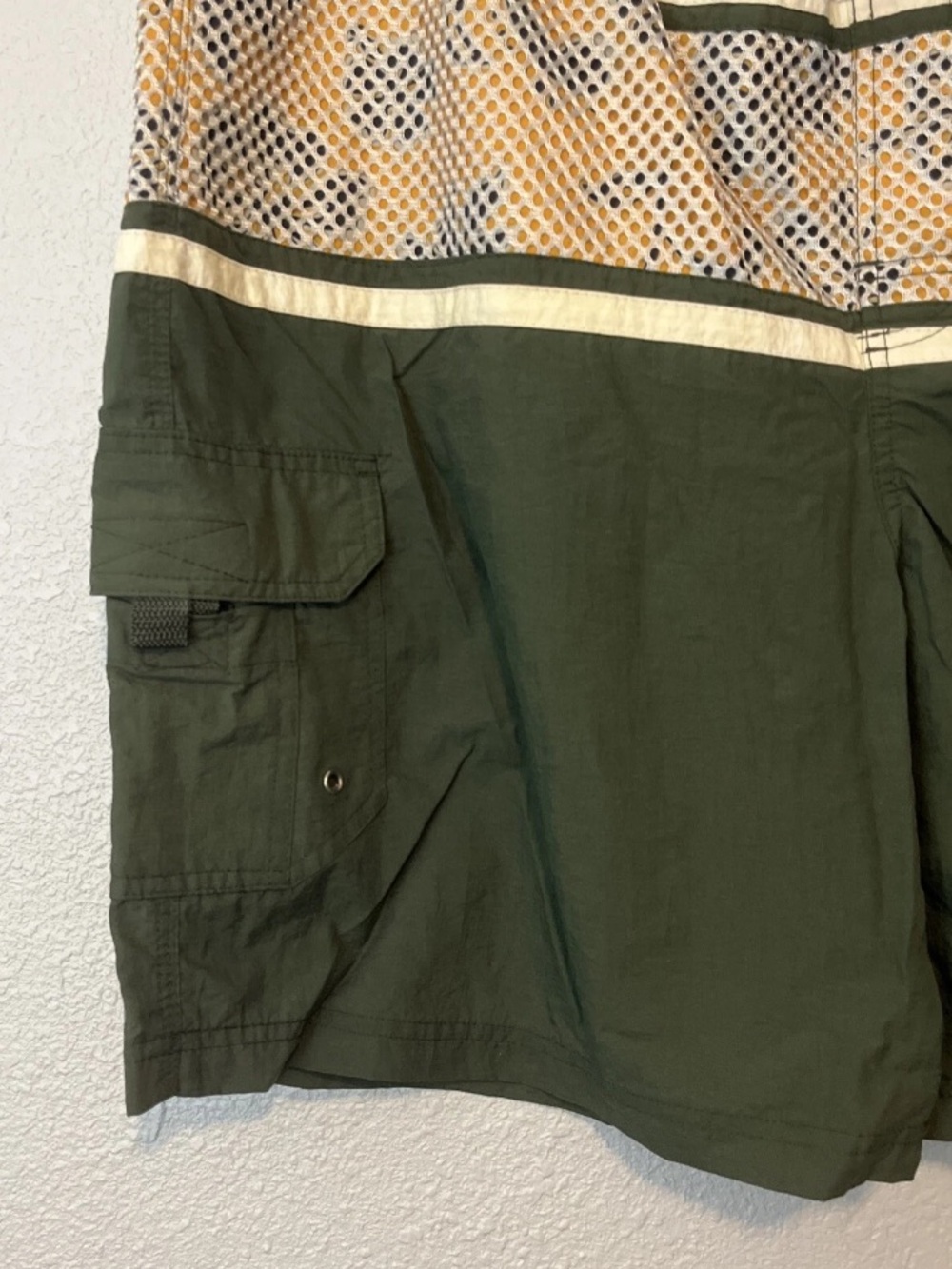 Vintage Extreme Limit Men’s Retro Colorblock Swim Trunks Size Large - Picture 5 of 7